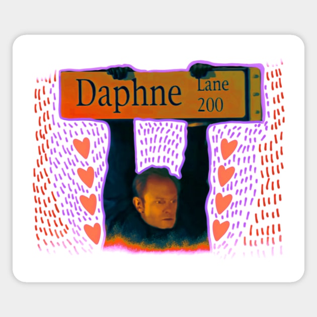 daphne lane Sticker by babyskeleton